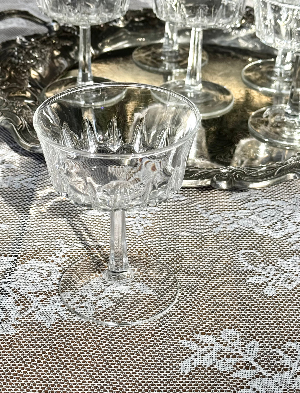 Franske champagneglas