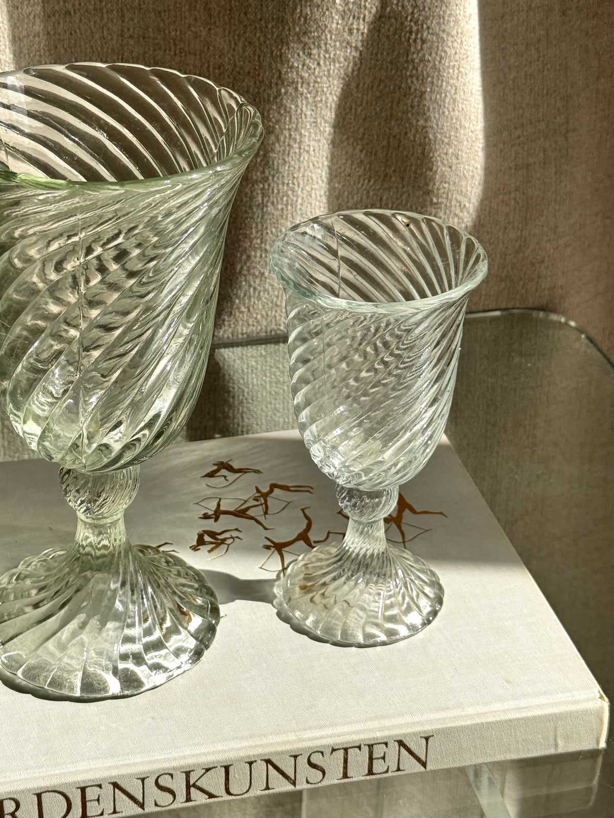 Glas i swirl