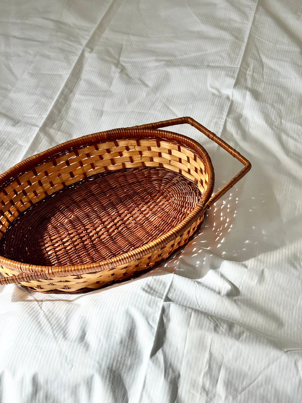 Kurv i rattan
