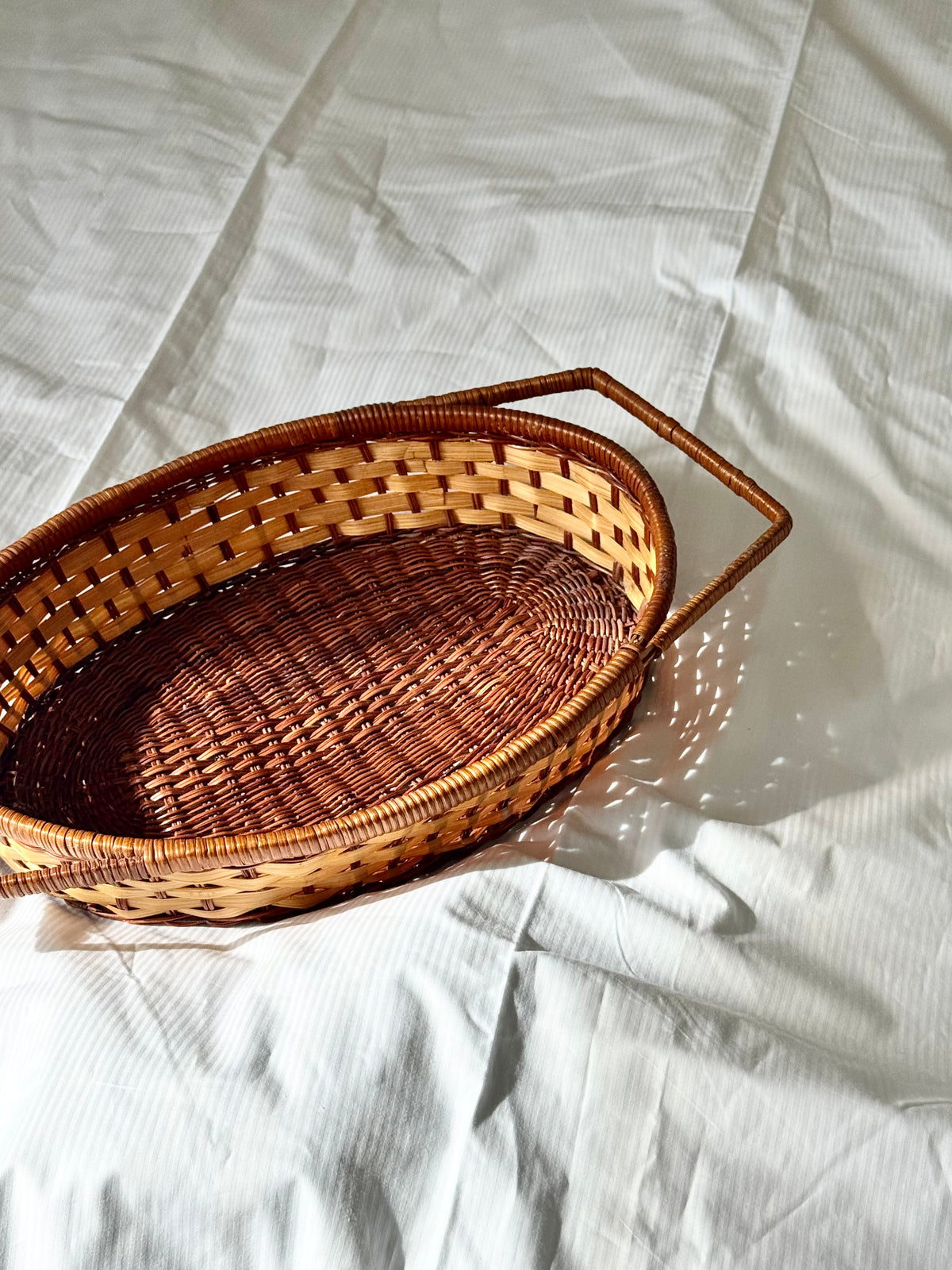 Kurv i rattan