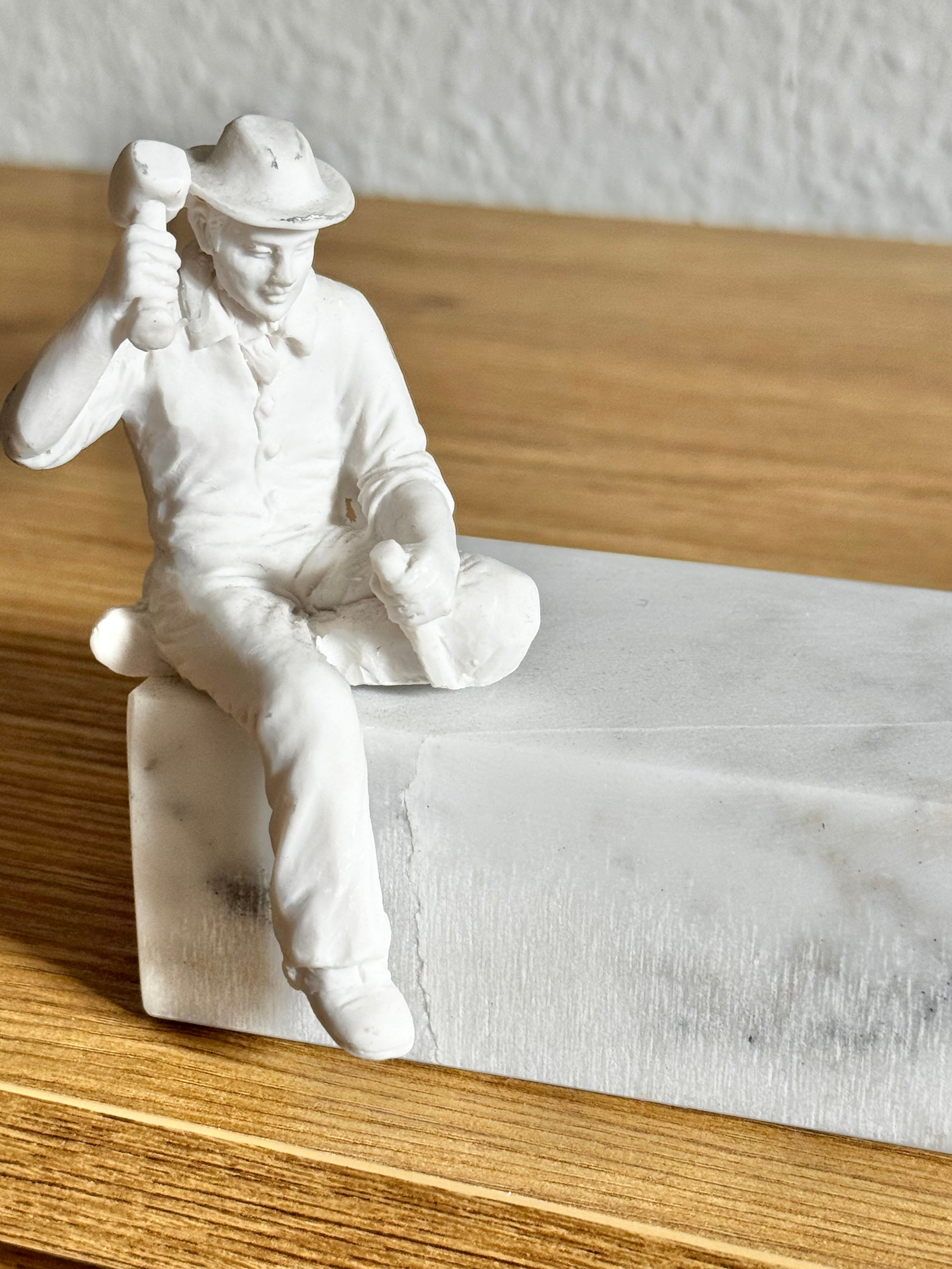 Marble statue