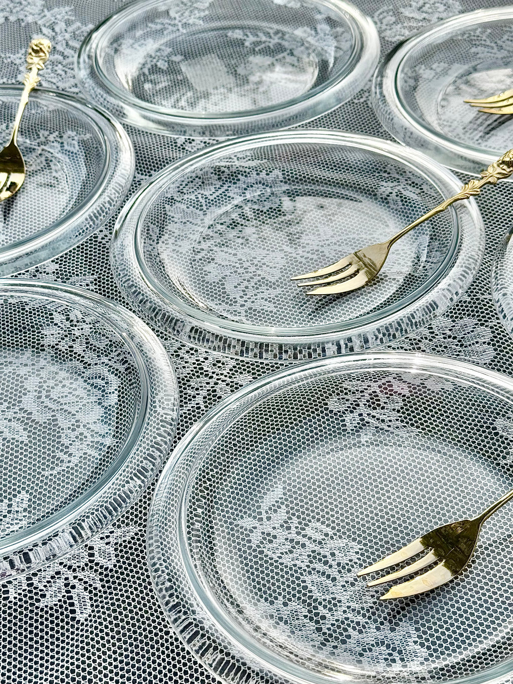 Italienske desserttallerkener