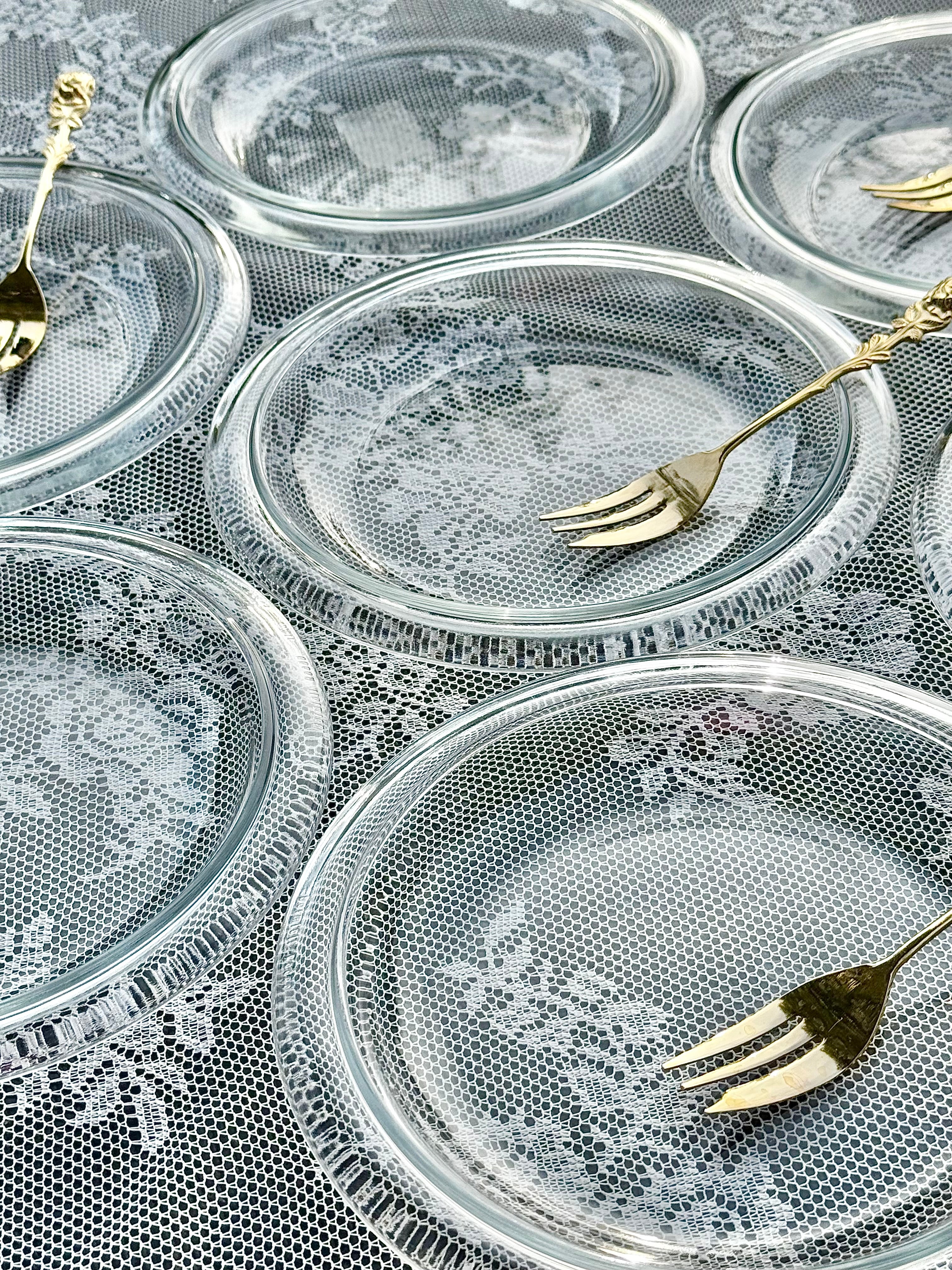 Italienske desserttallerkener
