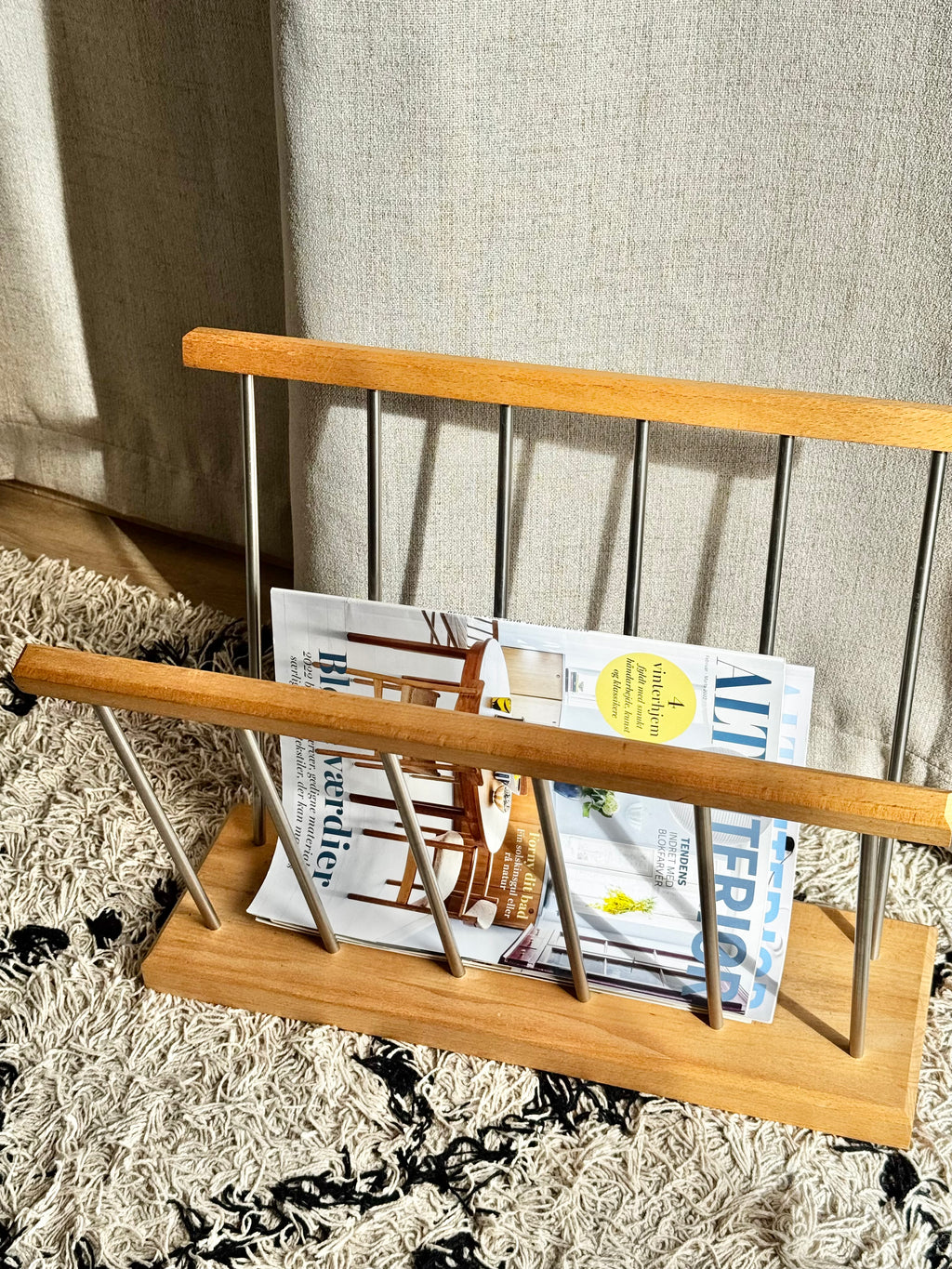 Magasinholder i bøg