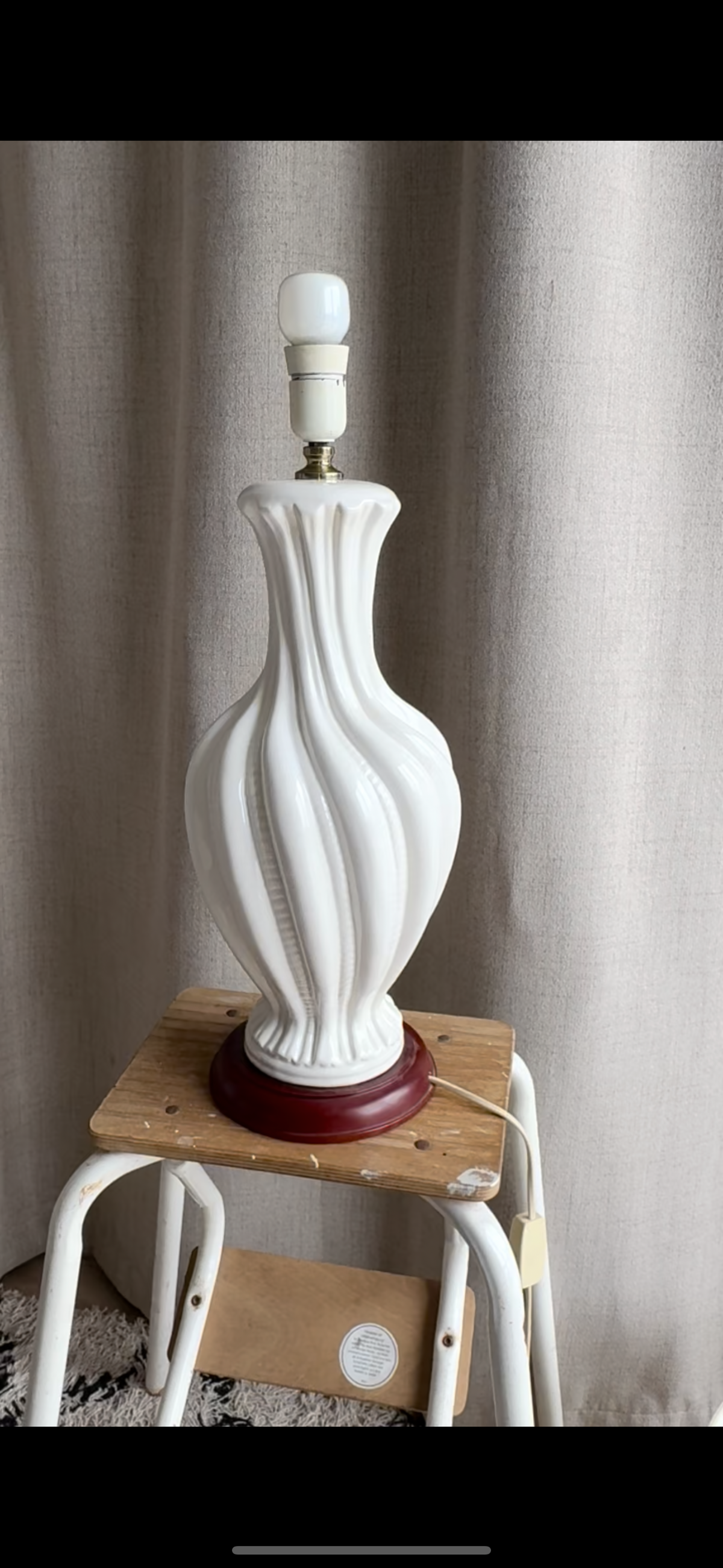 Vintage Lampe Spanien