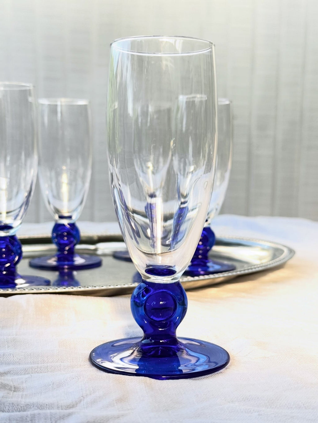 Franske champagneglas