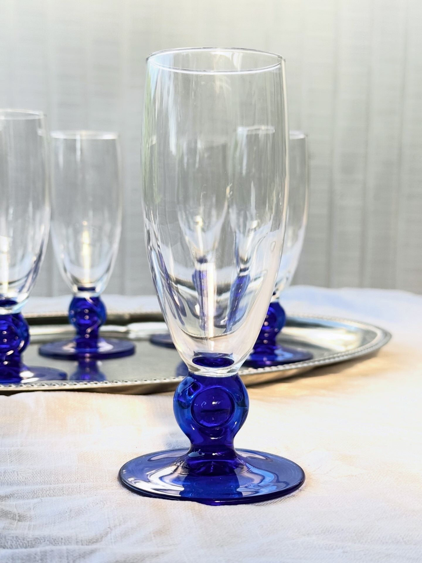 Franske champagneglas