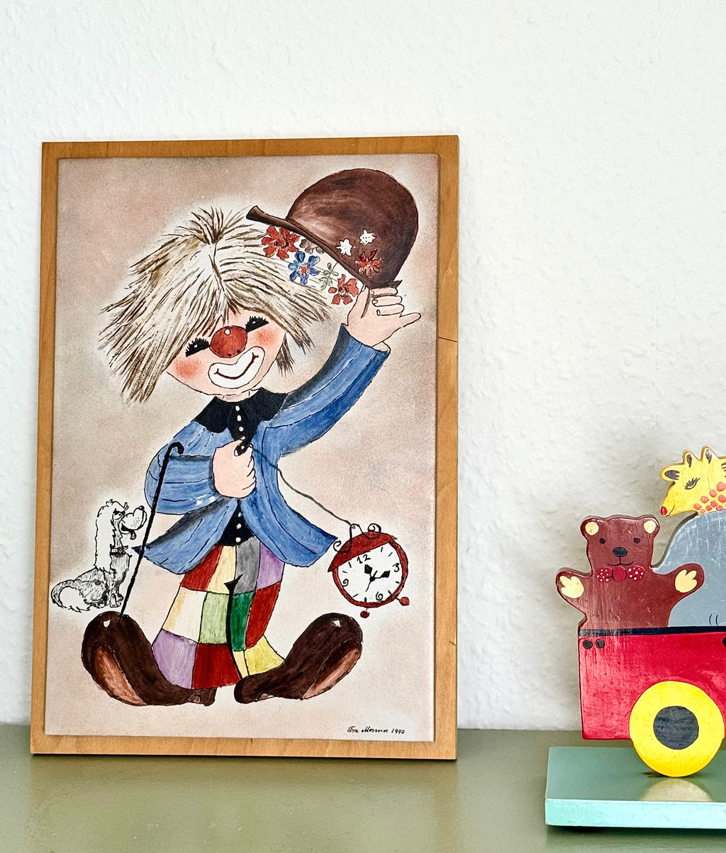 Billede med klovn