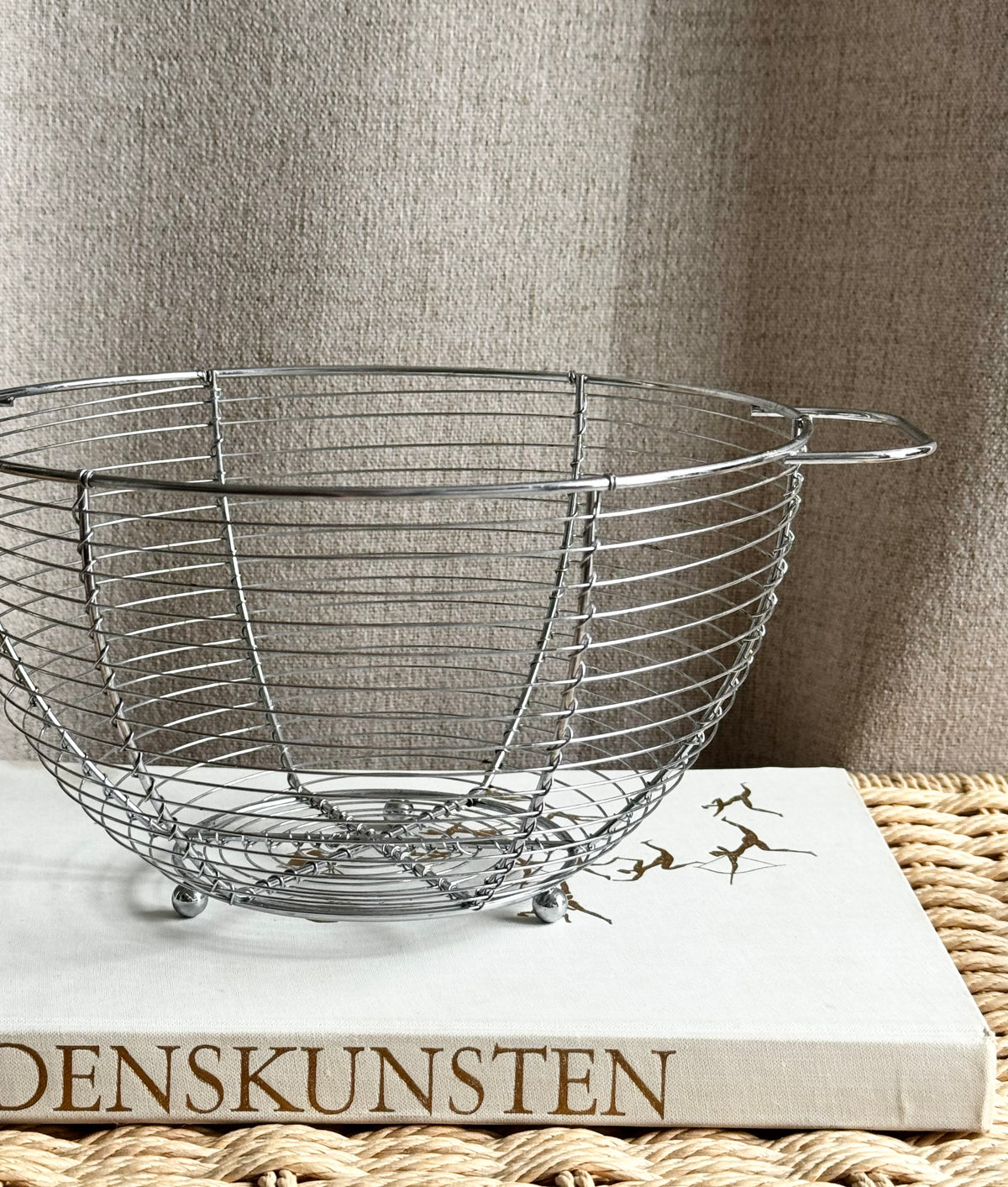 Trådkurv i rustfri stål