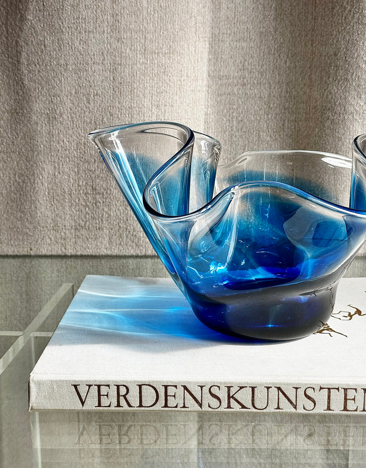 Foldeskål i glas