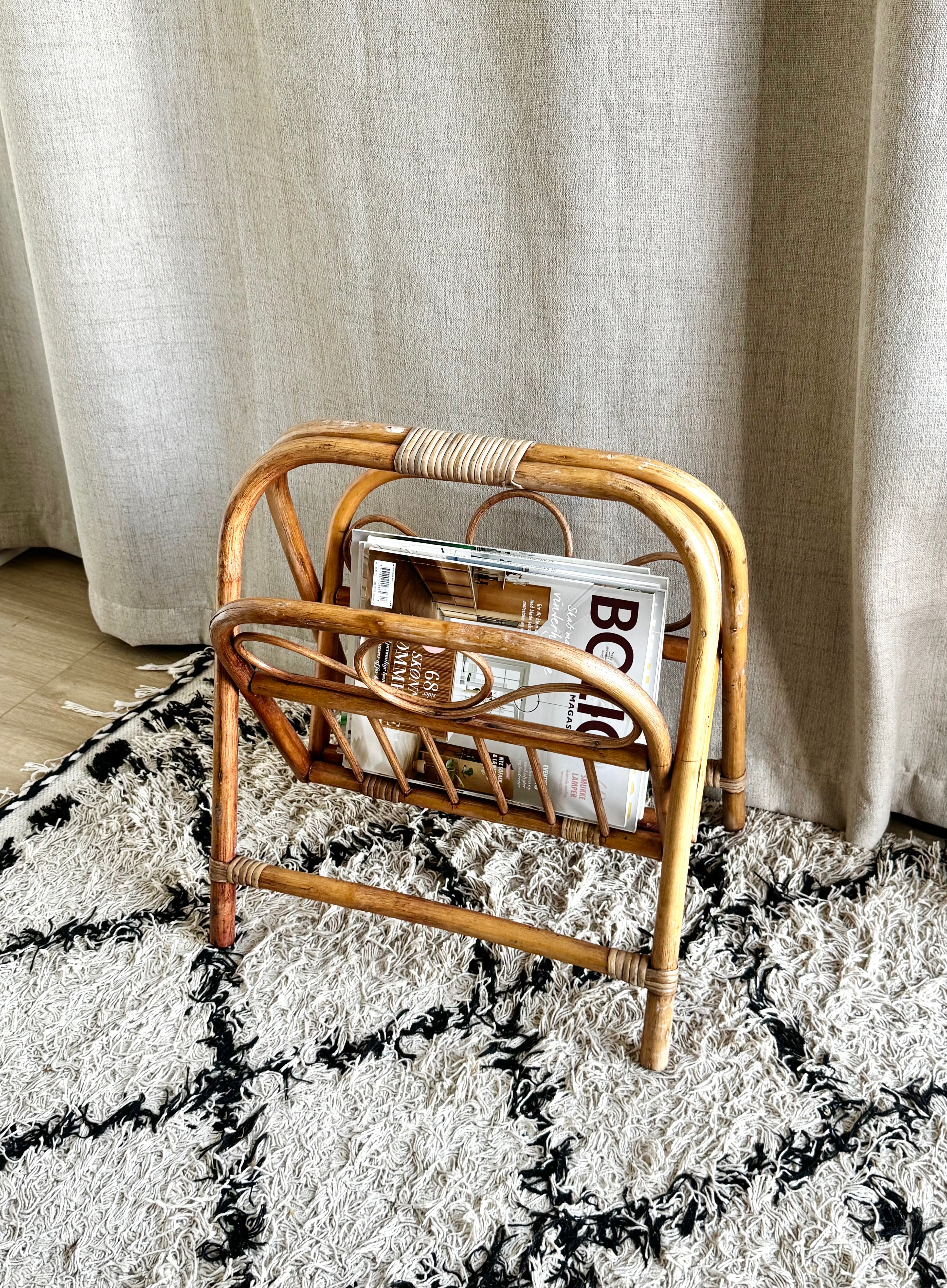 Magasinholder i bambus