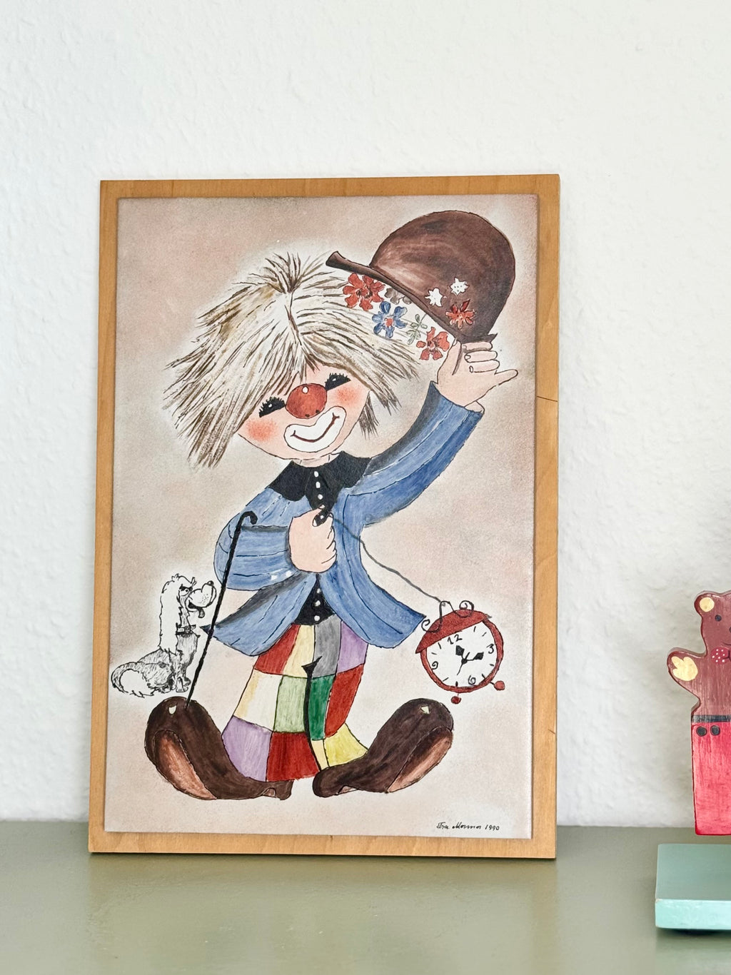 Billede med klovn