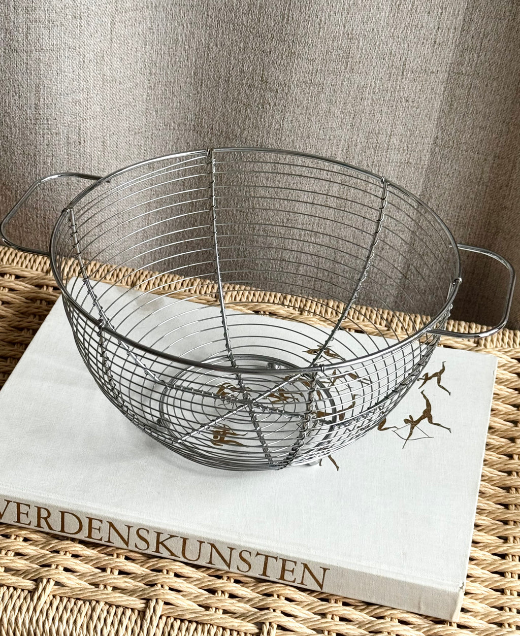 Trådkurv i rustfri stål