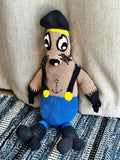 Hæklet Skæg bamse