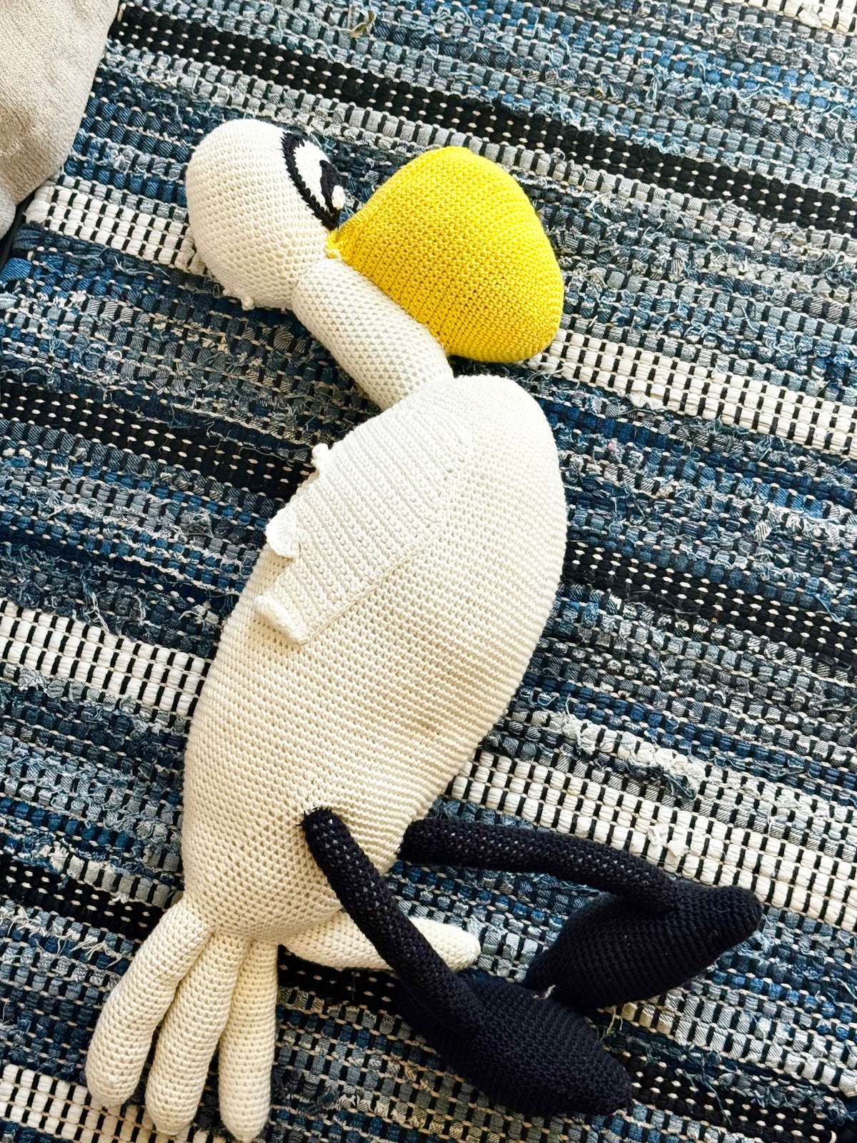 Håndhæklet Pelle bamse