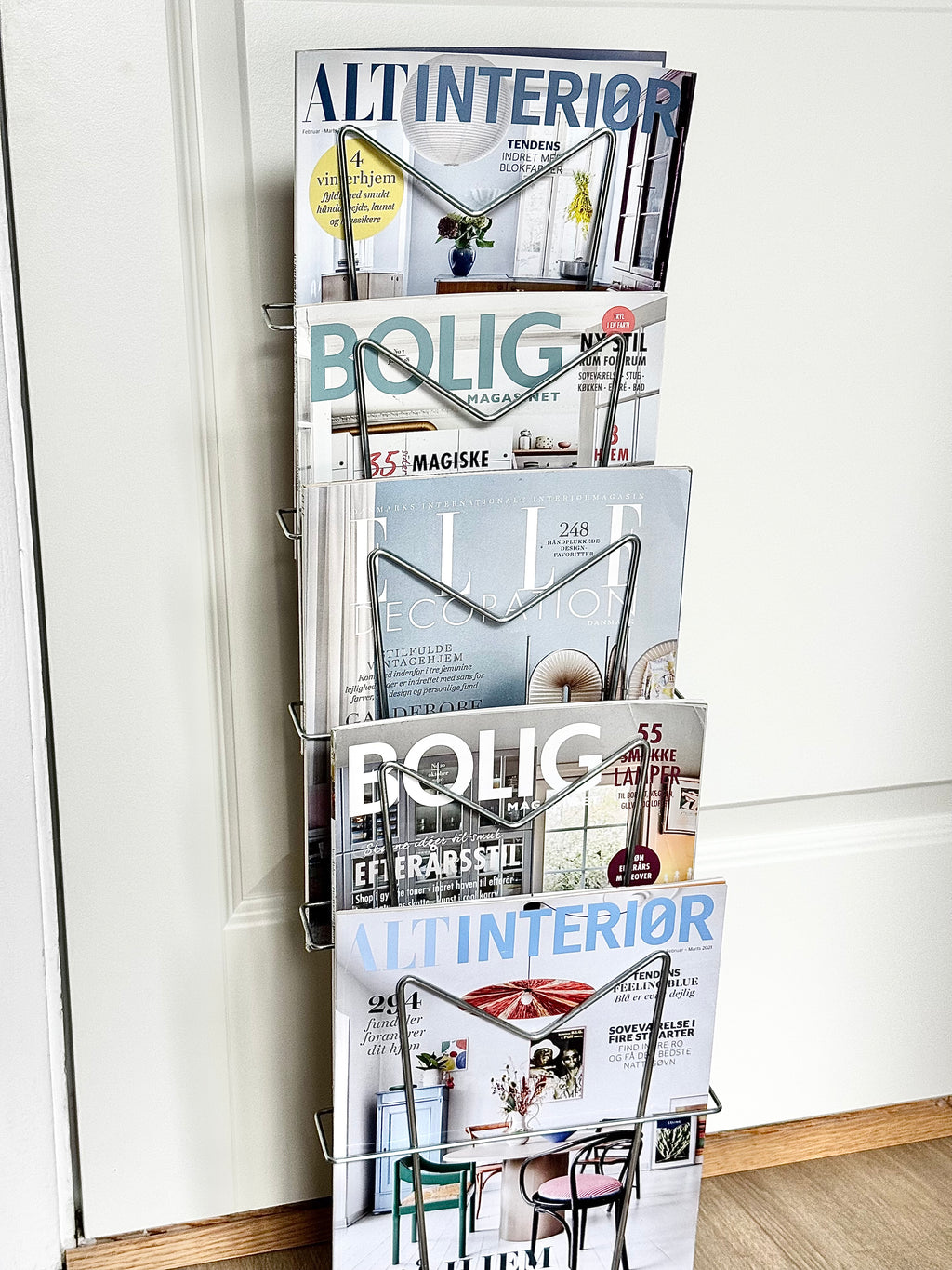 Magasinholder i krom