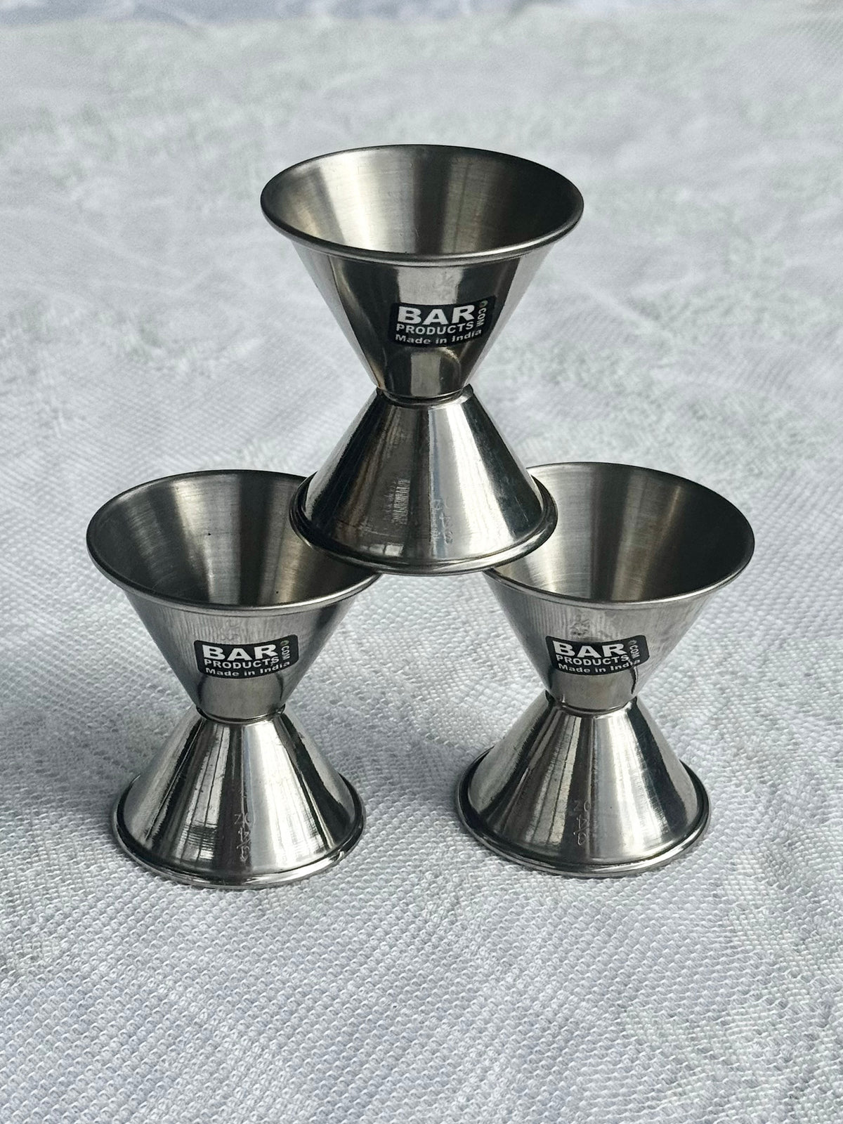 Bartender-jiggers i rustfrit stål