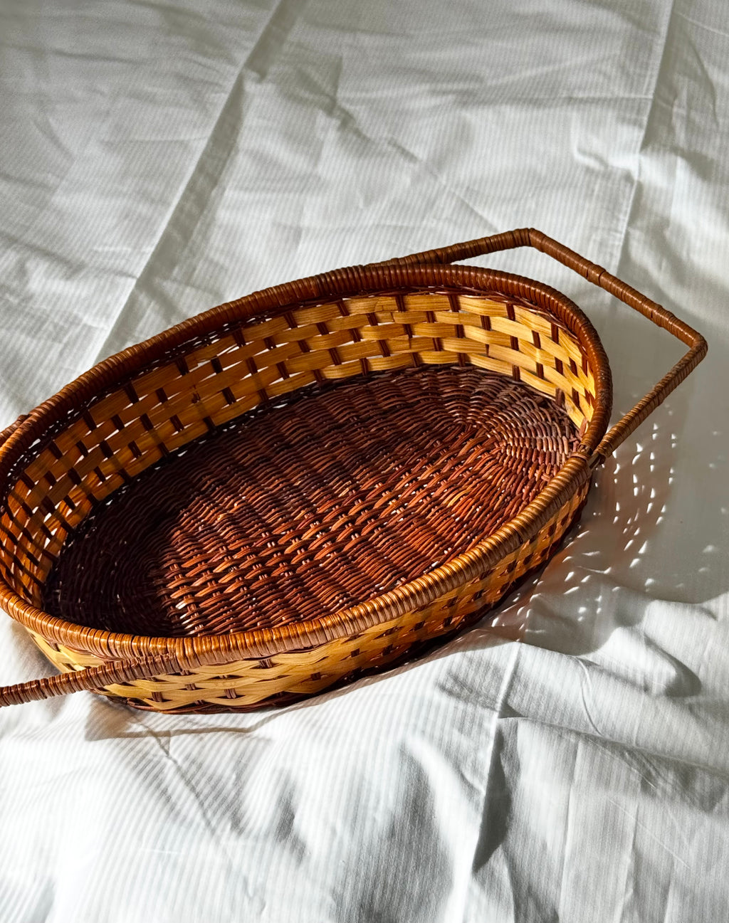 Kurv i rattan