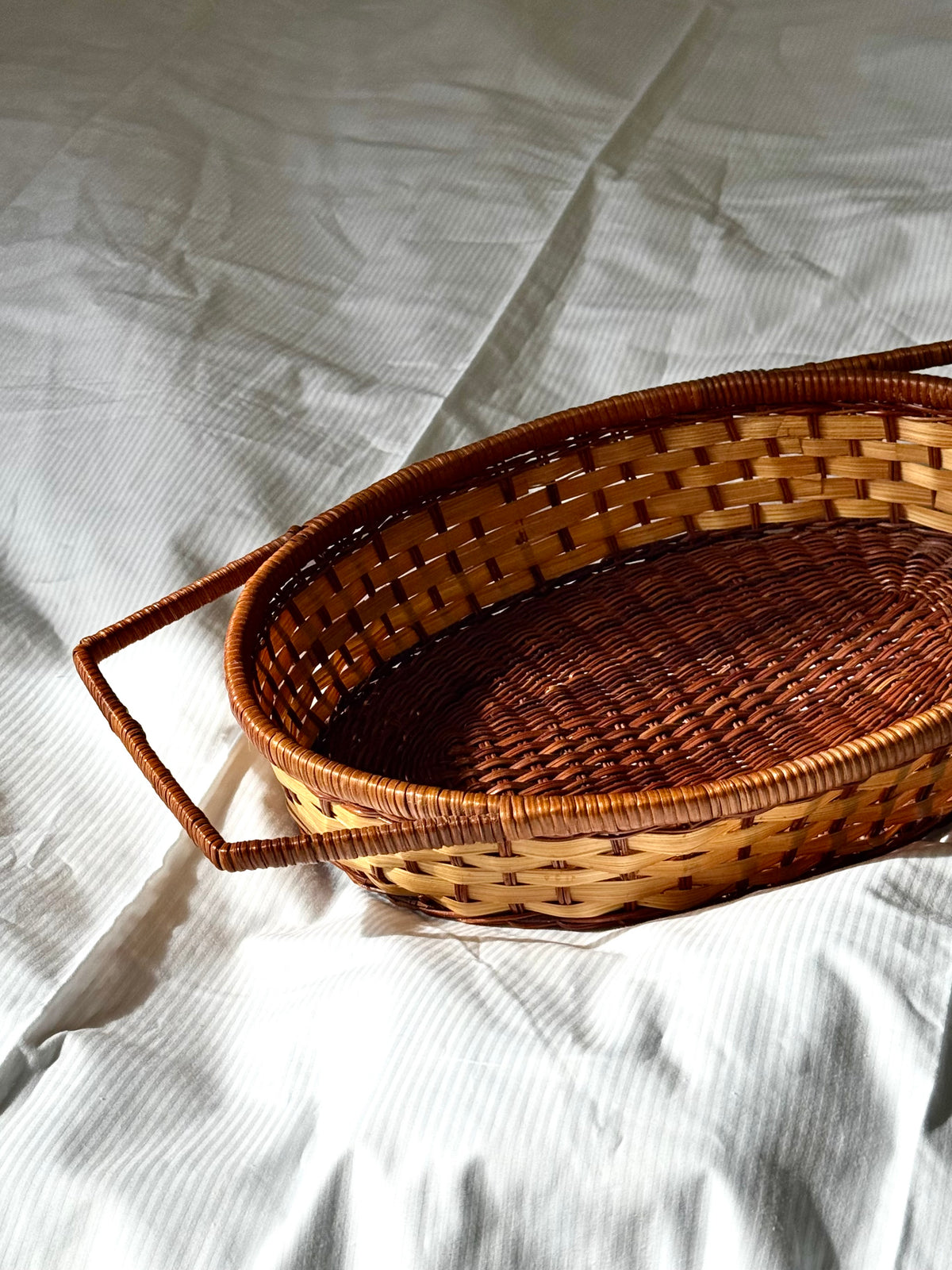 Kurv i rattan